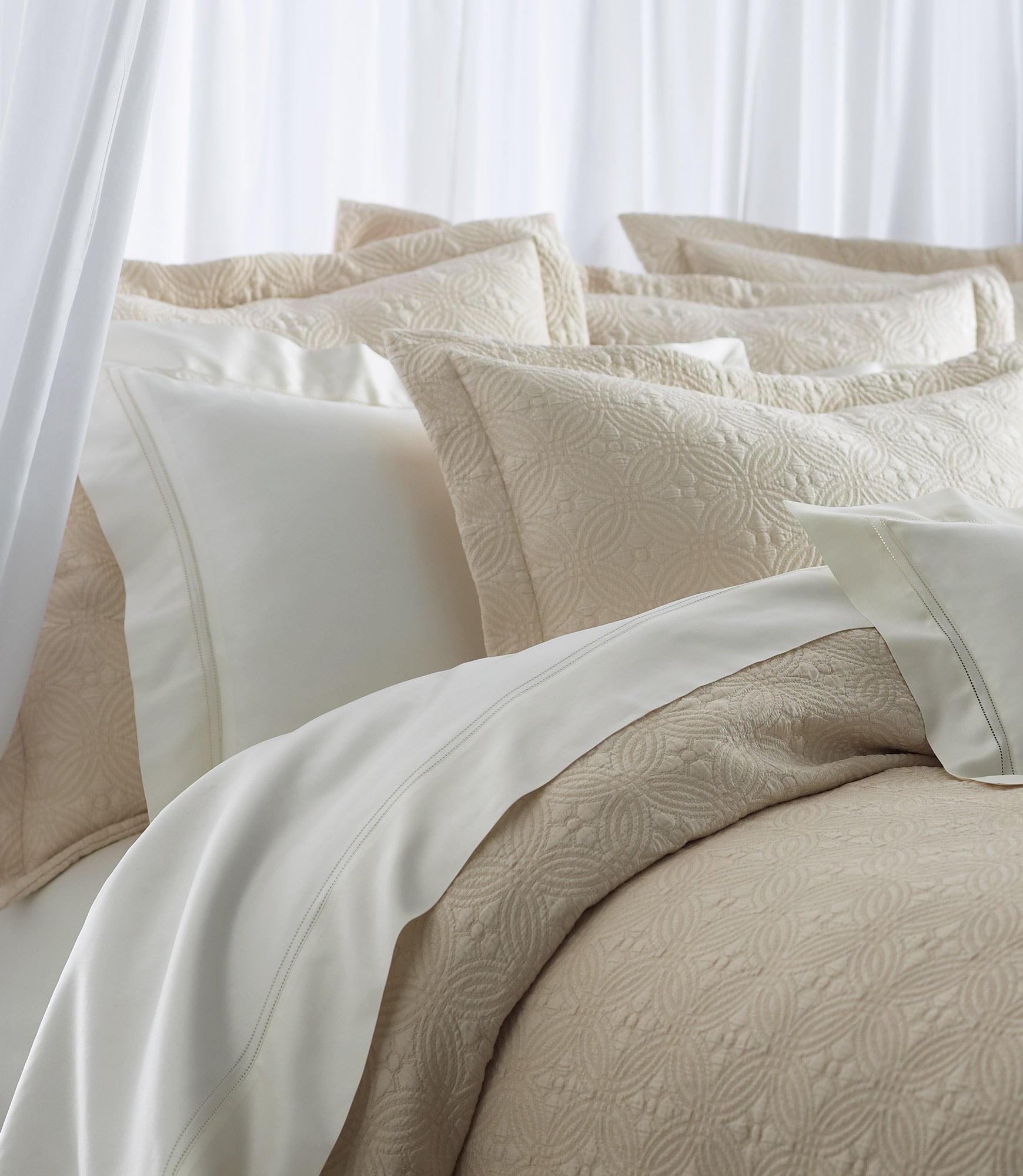 Lyric Percale Flat Sheet