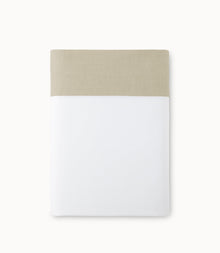 Mandalay Linen Cuff Flat Sheet Linen