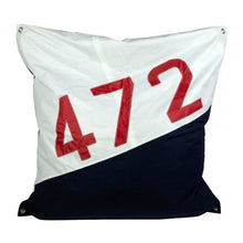 Maxi Bean Bag Navy and Red