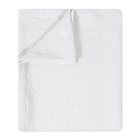 Mini Diamond Cotton Coverlet, Snow White