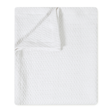 Mini Diamond Cotton Coverlet, Snow White