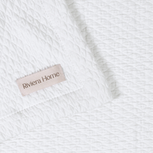 Mini Diamond Cotton Coverlet, Snow White