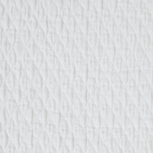 Mini Diamond Cotton Coverlet, Snow White