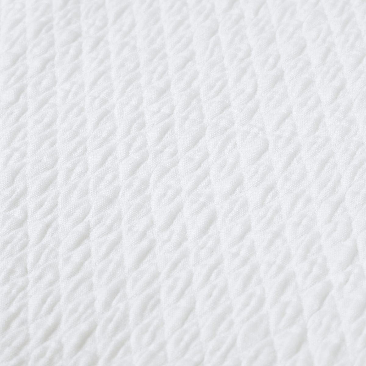 Mini Diamond Cotton Coverlet, Snow White