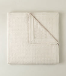 Newport Cotton Blanket Platinum