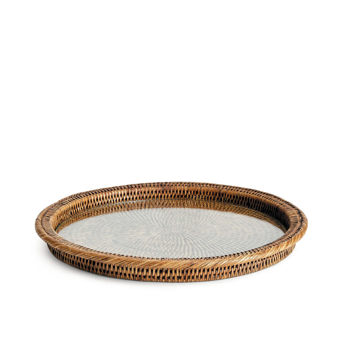 Rattan Oasis Serving Platter
