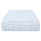 Ripple Yarn Dyed Coverlet, Pearl Blue