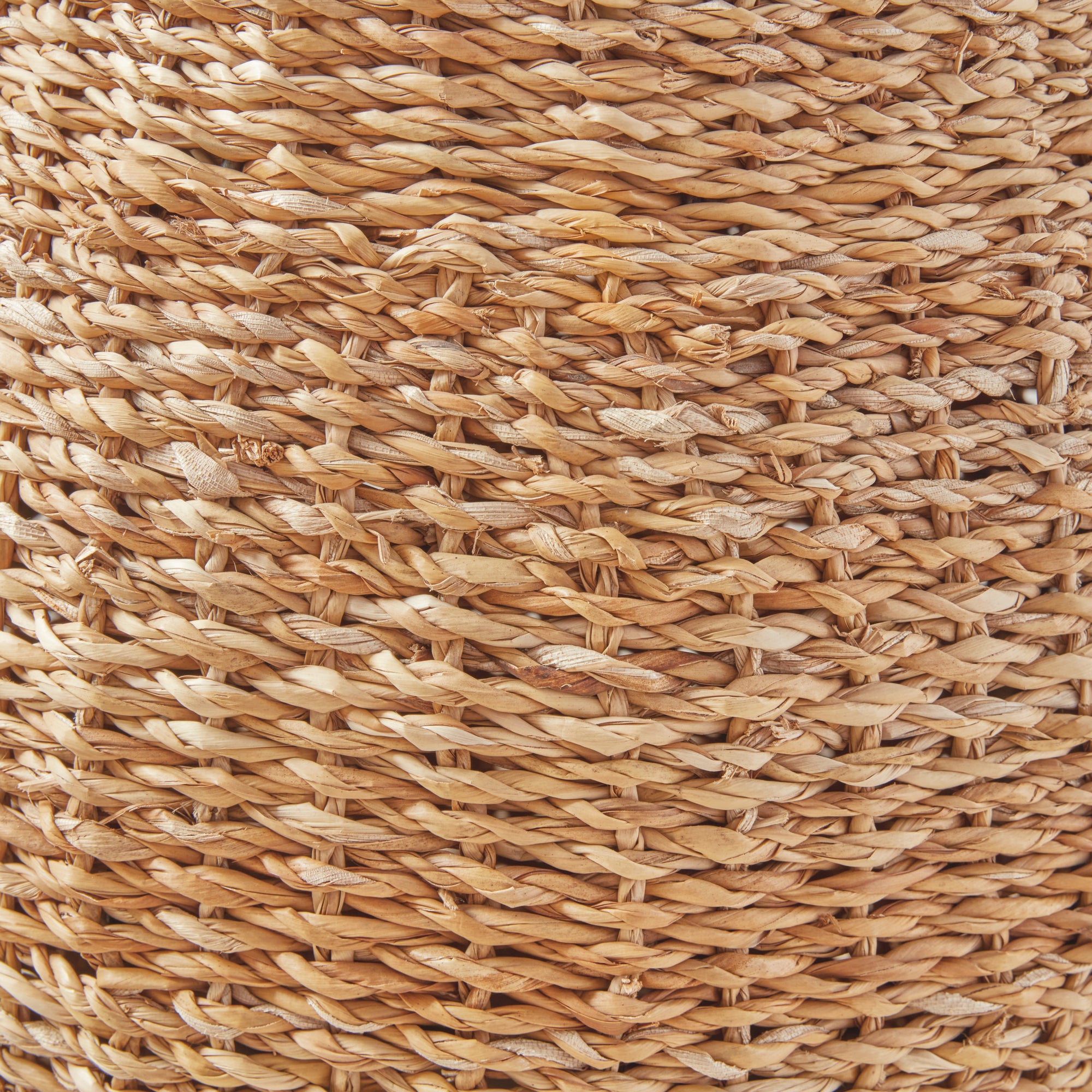 Close up of woven stool