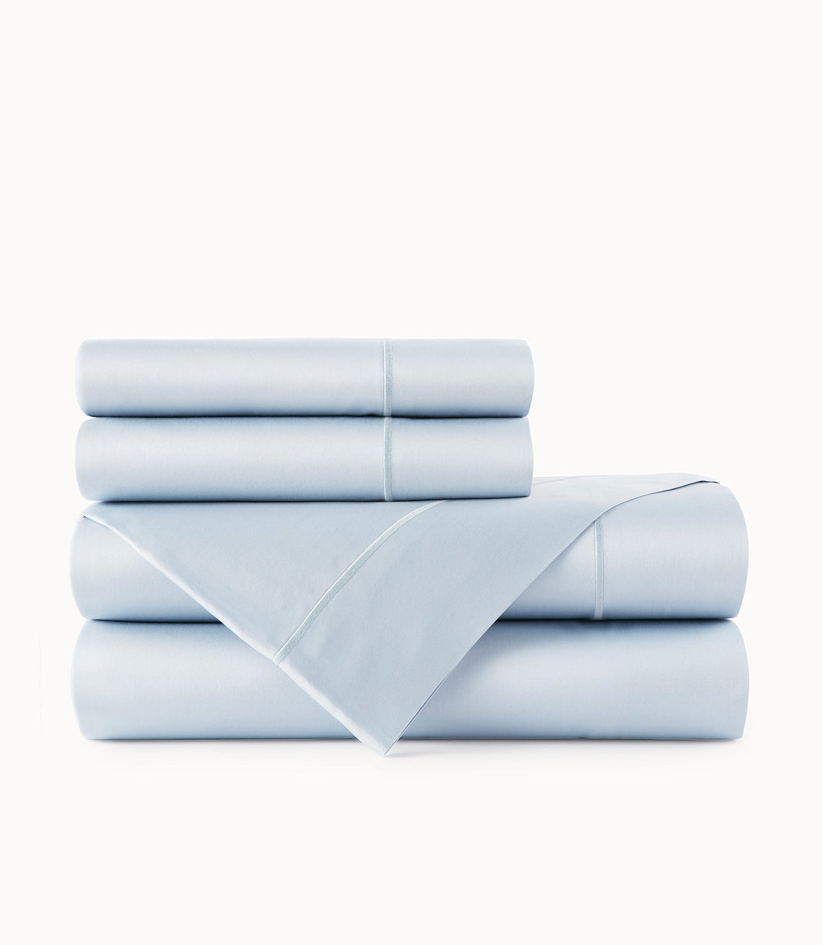 Soprano Sateen Sheet Set Barely Blue
