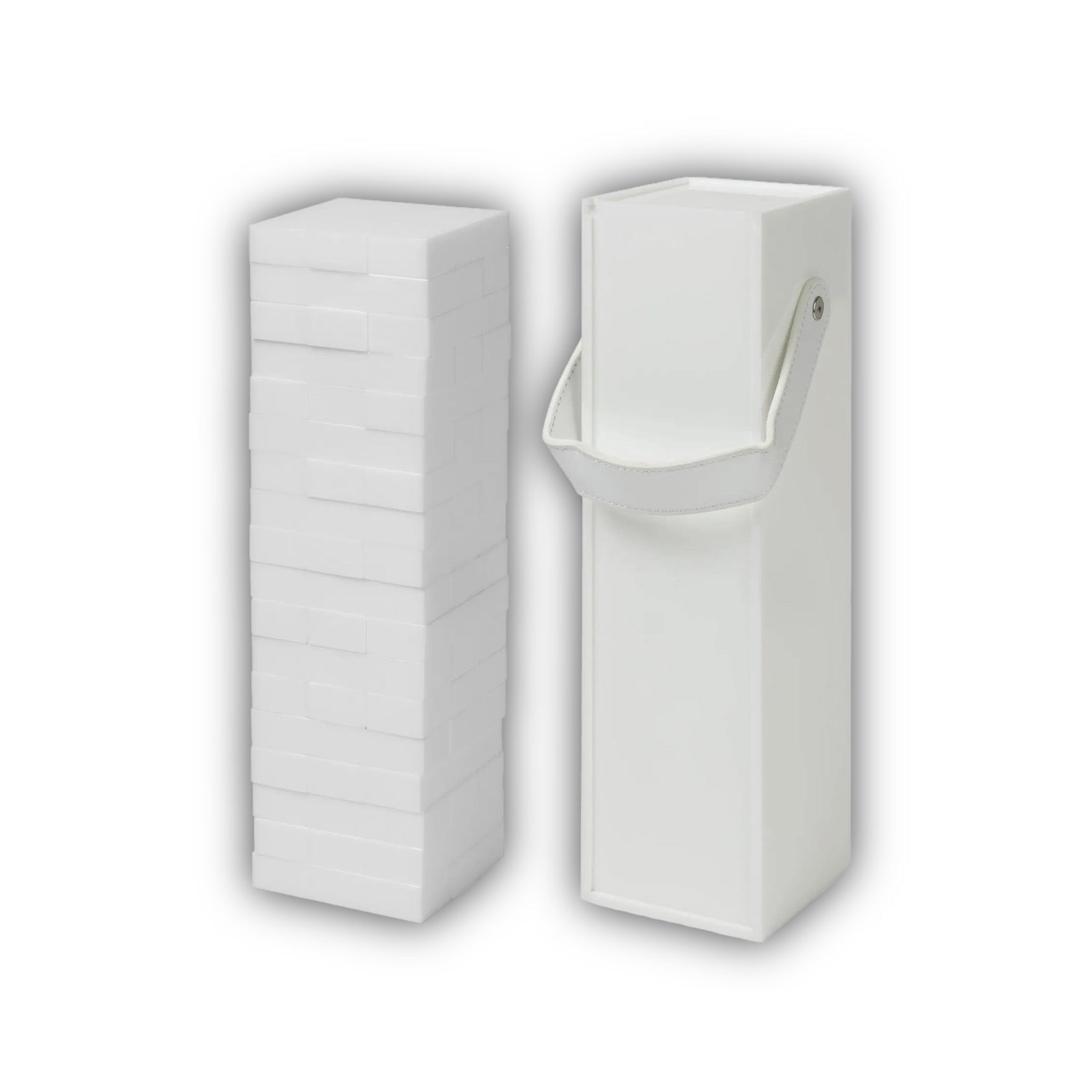 Tumble Tower Game Set - White