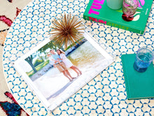 Clear Acrylic 13" x 16" Photo Tray with White Mat