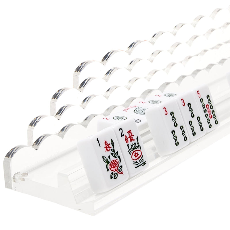 Clear Acrylic Mahjong Racks