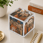 Clear Acrylic Retro Photo Cube