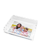 Clear Acrylic Scallop Photo Tray