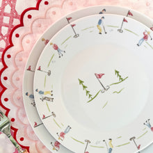 Golf Dessert Plates - Set of 4