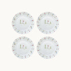Golf Dessert Plates - Set of 4