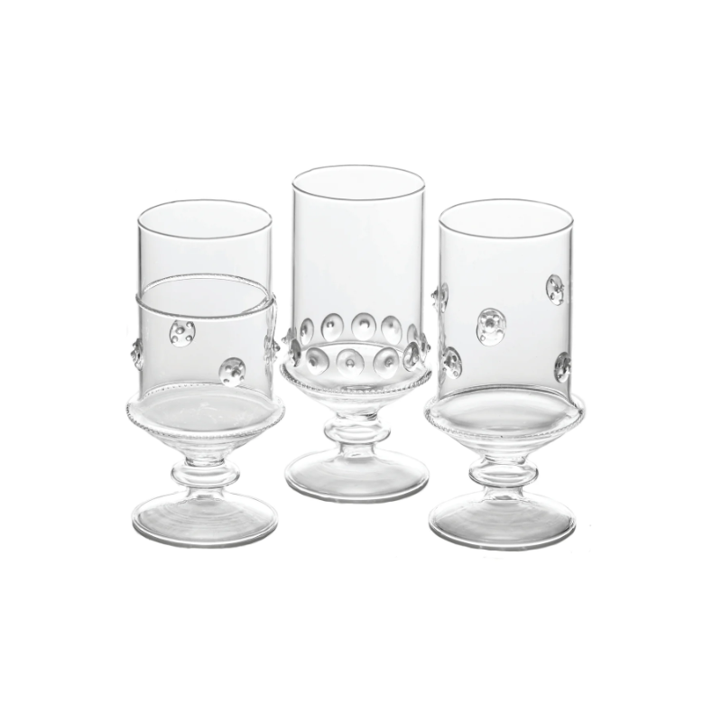 La Boheme Footed Votives - Set of 6