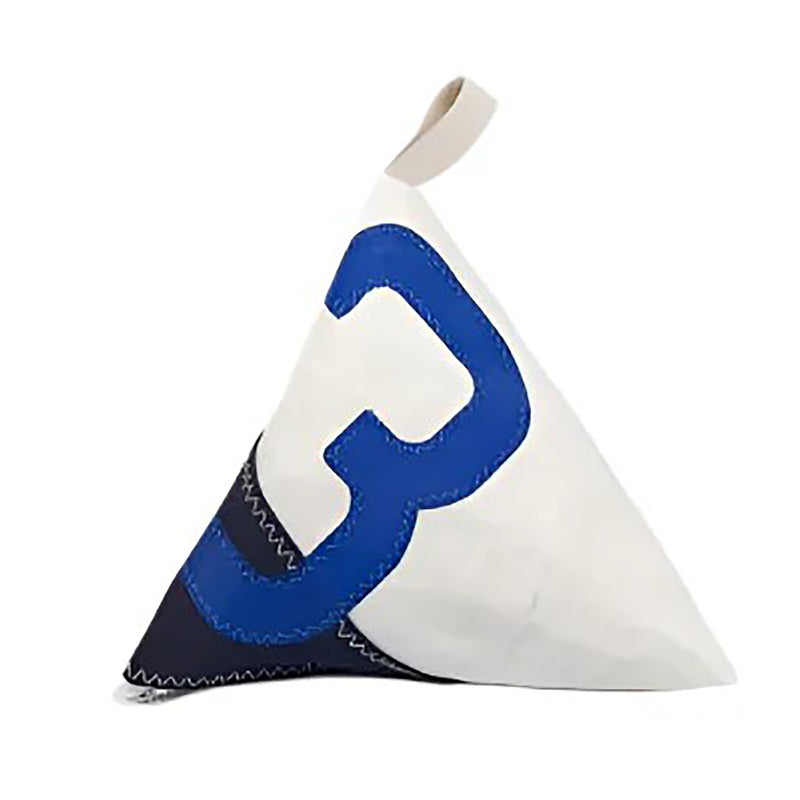 Anchor Block Door Stopper-Door Stops-727 Sailbags-Navy and Red-Hamptons Blue