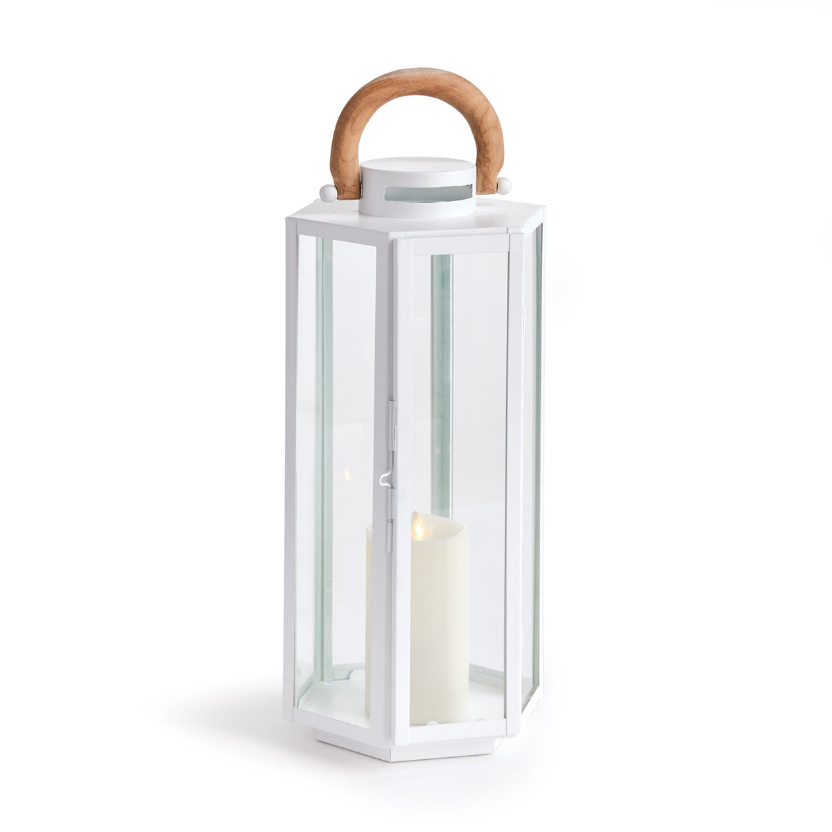 Harbor Beam White Lantern Small
