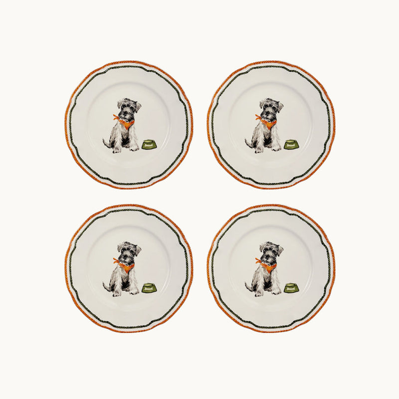 Charles Dessert Plate - Set of 4