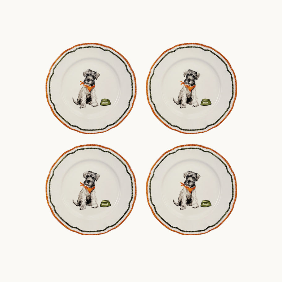 Charles Dessert Plate - Set of 4