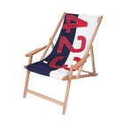 Timber Tide Deck Chair Navy and Red