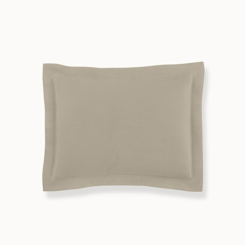 Rio Linen Decorative Pillow Grand Euro Linen Flanged