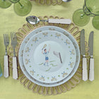 Tennis Gentleman Dessert Plate - Set of 4
