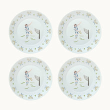Tennis Lady Dinner Plate - Set of 4