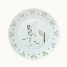 Tennis Lady Dinner Plate - Set of 4