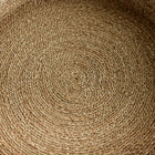 Detailed photo of woven seagrass
