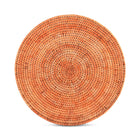 Hand Woven Wicker Rattan Round Placemat - Set of 4