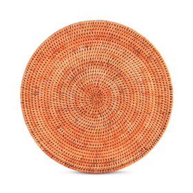 Hand Woven Wicker Rattan Round Placemat - Set of 4
