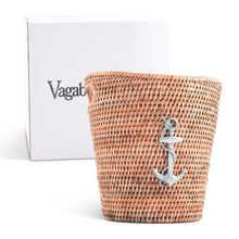 Anchor Hand Woven Wicker Rattan Champagne / Ice Bucket